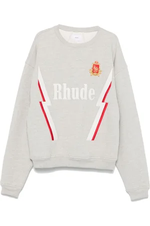 Rhude Sweatshirt mit Logo-Stickerei
