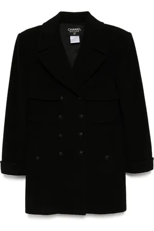 CHANEL 1997 doppelreihiger Mantel