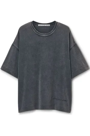 Alexander Wang T-Shirt mit Logo-Prägung