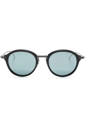 Thom Browne Sonnenbrille mit rundem Gestell