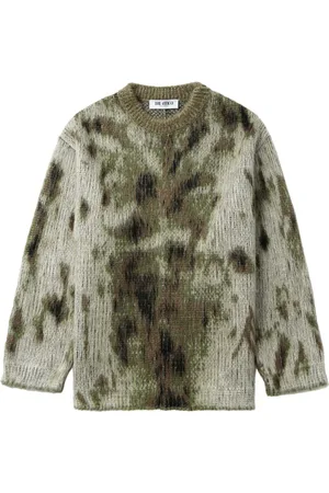 The Attico Pullover mit Animal-Print