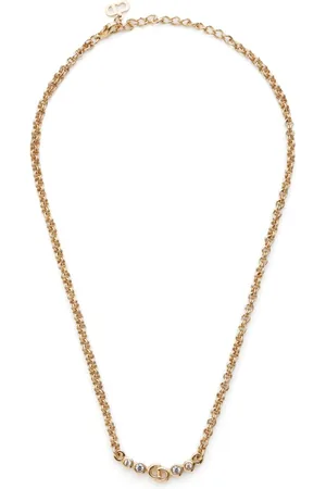 Dior 1990-2000s Halskette mit CD-Initialen
