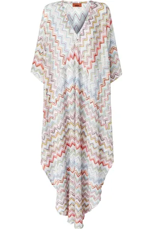Missoni Maxikleid mit Zickzackmuster