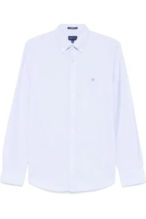 GANT Hemd mit Logo-Stickerei