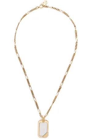 Dior 1990s-2000s Halskette mit Logo-Schild