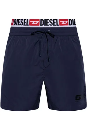 Diesel Badeshorts mit Logo-Print