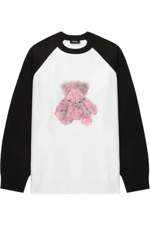 We11 Done Pullover mit Teddy