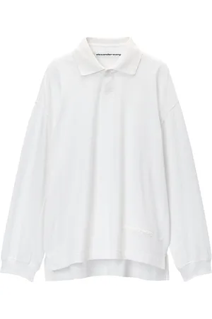 Alexander Wang Poloshirt aus Baumwolljersey