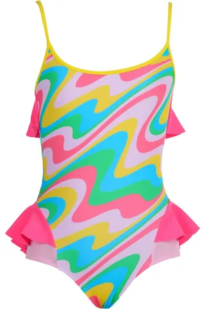 Nessi Byrd Badeanzug mit grafischem Print