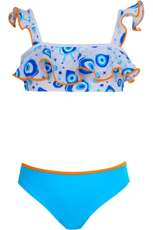 Nessi Byrd Bikini mit Evil Eye-Print