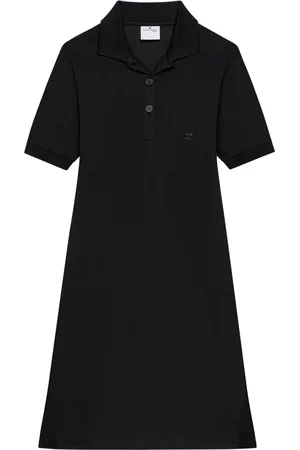 Courrèges Minikleid mit Polokragen