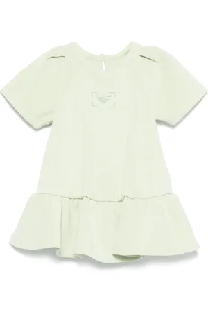 Emporio Armani Kleid mit Logo-Stickerei