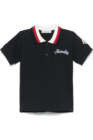 Moncler Poloshirt mit Logo-Stickerei