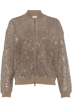 Brunello Cucinelli Cardigan mit Pailletten