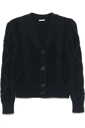 AKRIS Cardigan mit Zopfmuster