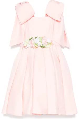 COLORICHIARI Kleid mit Falten