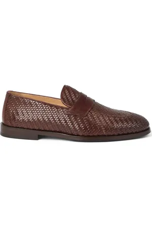 Brunello Cucinelli Penny-Loafer aus Leder