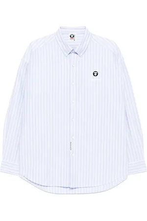 A Bathing Ape Gestreiftes Hemd