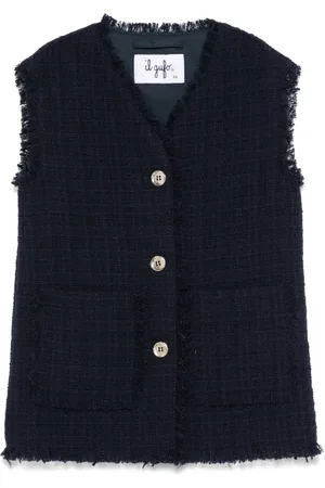 Il gufo Weste aus Tweed