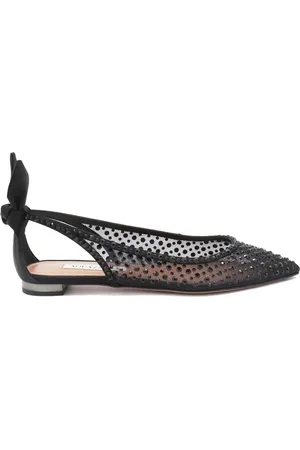 Aquazzura Bow Tie Ballerinas