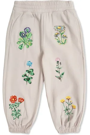 Stella McCartney Hose mit Stickerei