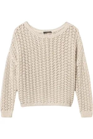 Twin-Set Pullover mit Lochstrickmuster