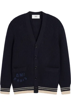 Ami Gerippter Cardigan