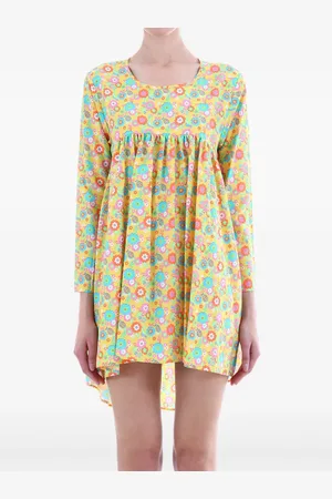 JEREMY SCOTT Minikleid mit Blumen-Print
