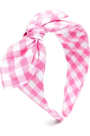 Moschino Haarreif mit Vichy-Karomuster