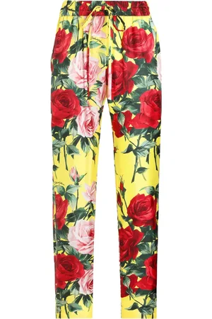 Dolce & Gabbana Hose mit Blumen-Print