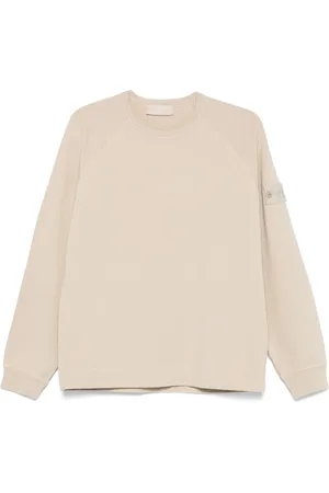 Stone Island Sweatshirt mit Kompass-Patch