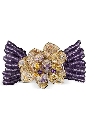 Anabela Chan Bloomingdale Armband aus 18kt Gelbgold-Vermeil mit Diamanten