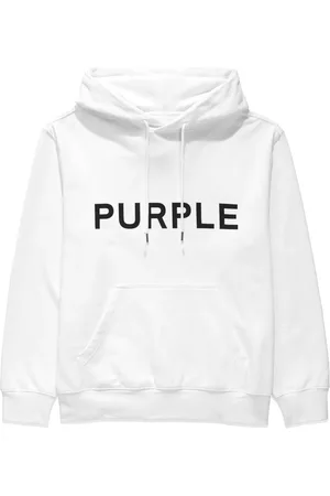 Purple Brand Hoodie mit Logo-Print