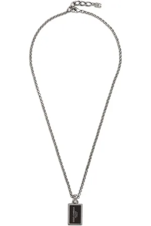 Dolce & Gabbana Halskette mit Logo-Schild
