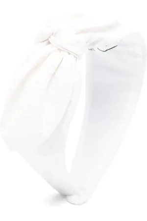 Moschino Haarreif mit Blumenstickerei