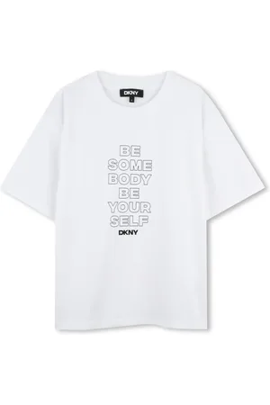 DKNY T-Shirt mit Slogan-Print
