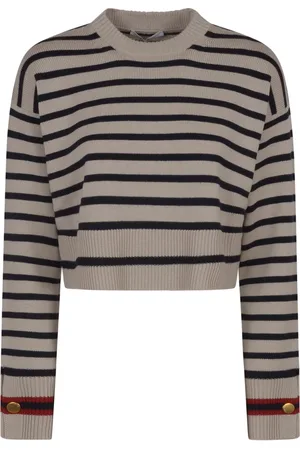 Max Mara Gestreifter Pullover