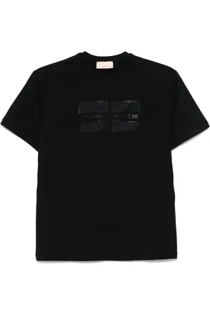 Elisabetta Franchi T-Shirt mit Strass-Logo