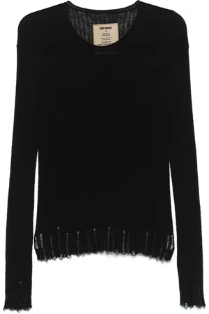 UMA WANG Gerippter Strickpullover