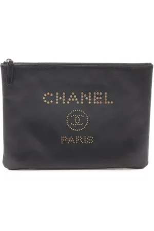 CHANEL 2018 pre-owned Deauville Clutch