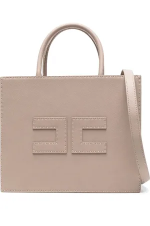 Elisabetta Franchi Mittelgroße Tote Bag mit Kontrastnähten