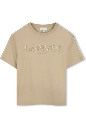 Lanvin T-Shirt mit Logo-Patch