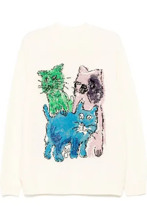JNBY Pullover mit Katzen-Print