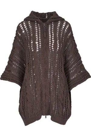Brunello Cucinelli Cardigan mit Lochstrickmuster