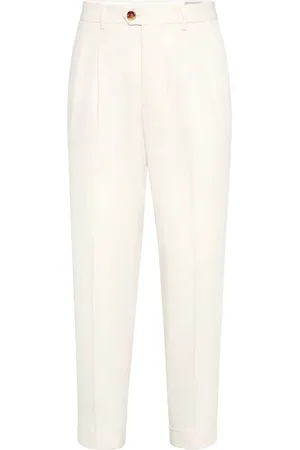 Brunello Cucinelli Plissierte Hose