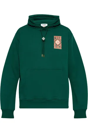 Casablanca Hoodie mit Gothic Stacked-Logo