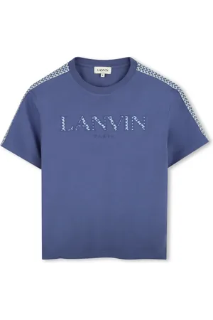 Lanvin T-Shirt mit Logo-Patch