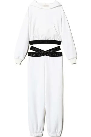 Twin-Set Jogginganzug mit Logo-Streifen