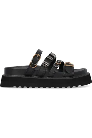 Pinko Riemchensandalen aus Leder