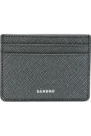 Sandro Kartenetui mit Logo-Print